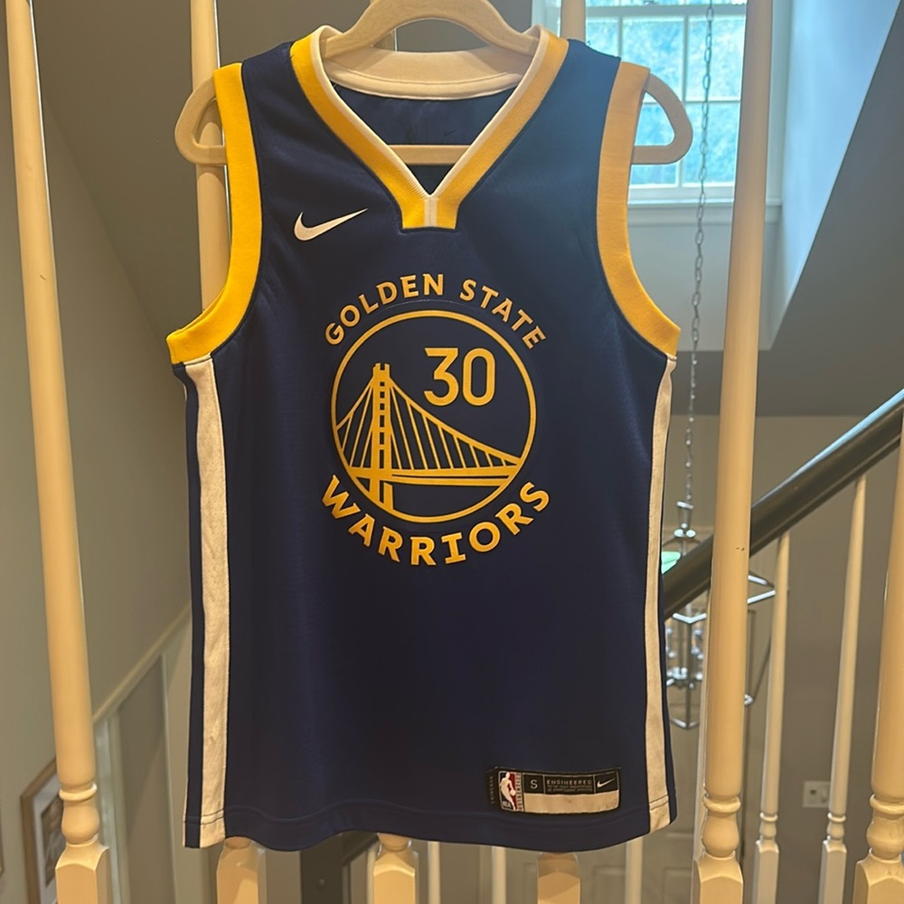 Nike Steph Curry Jersey Golden State Warriors Icon Edition #30 NBA